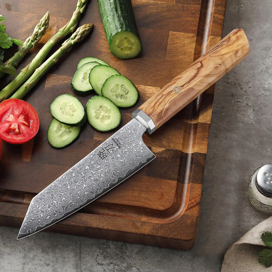 5" Utility Petty Knife 67 Layer Damascus Steel