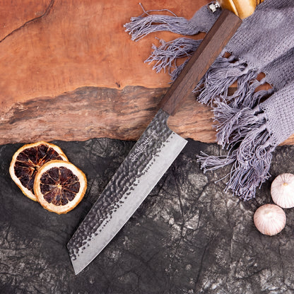 Damascus Kiritsuke Bunka Knife