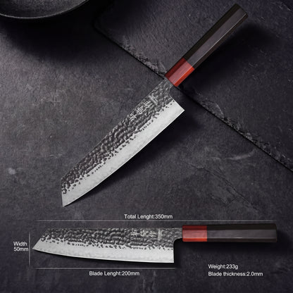 Damascus Kiritsuke Bunka Knife