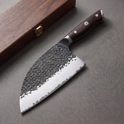 Dynasty™ Hand-Forged Serbian Cleaver Knife