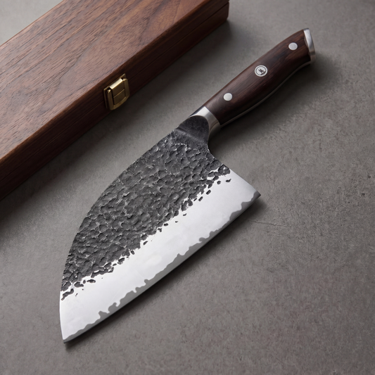 Dynasty™ Hand-Forged Serbian Cleaver Knife