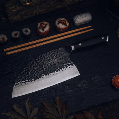 Dynasty™ Hand-Forged Serbian Cleaver Knife