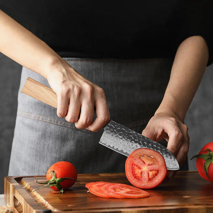 5" Santoku Knife 67 Layer Japanese Damascus Steel