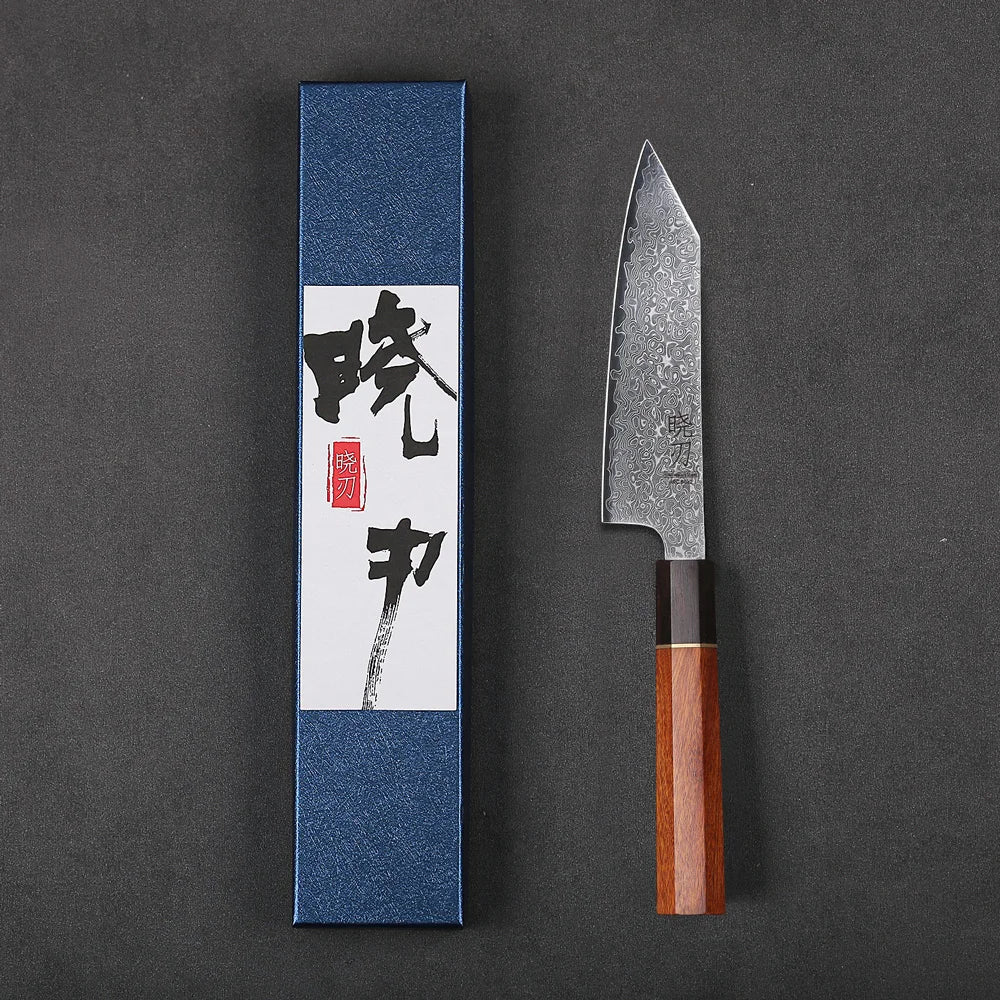 5-inch Utility Knife Japanese 67 Layer Damascus Steel