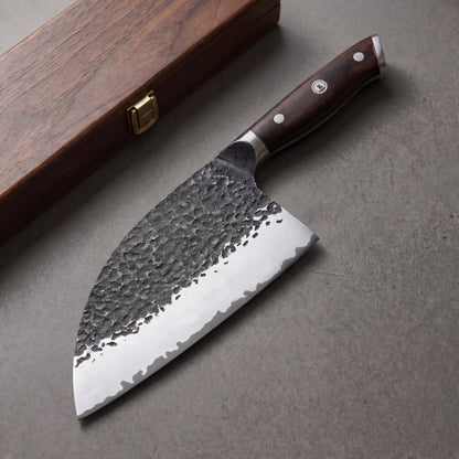 Dynasty™ Hand-Forged Serbian Cleaver Knife